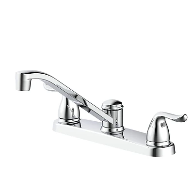Boston Harbor Tobi22090002cp Chrome Kitchen Faucet, 2 Handle, 8 Inch Centers