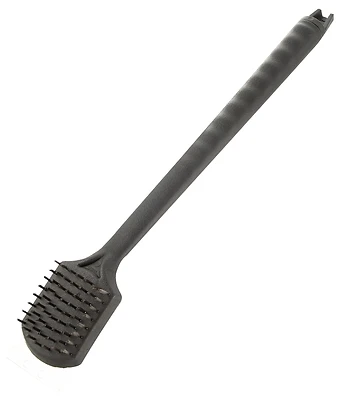 Bbq1010 Grill Brush With Scraper, 3 In Length, 2-1/2 In Width, Stainless Steel