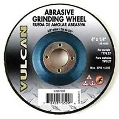 4 Inch Abrasive Wheel Cutoff 1/4 Inch Thickness 5/8 Inch Arbor