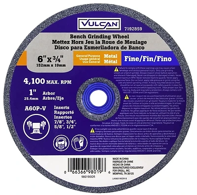 6 Inch Wheel Bench Grinding Finishing Tool