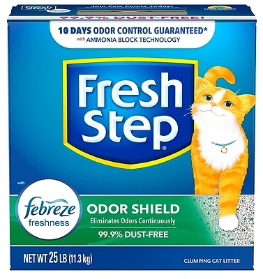 Cat Litter 25 Lb Capacity Blue Gray Green White Dry Solid