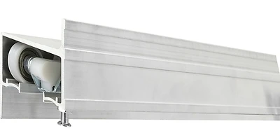 72 Inch Sliding Door Hardware And Track Set, Wall Mount, Maximum 200 Lb Capacity