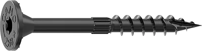 Exterior Fasteners Screw 2-7/8 Inch X 5/16 Inch Flat Head