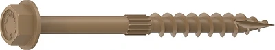 Exterior Fasteners Hex Head Screws 3 X 1/4 Inch For Decking And Landscaping