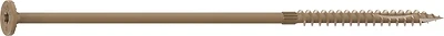 Exterior Fasteners Screw Flat Head 8 X 1/4 Inch For Decking And Landscaping