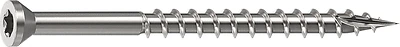 Deck Screw T15 Star Drive 2-1/2 Inch No. 8 Stainless Steel 100 Count