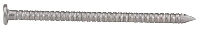 Profit 10 Gauge 316 Stainless Steel Deck Nails, 2.5 Inch Length, Ring Shank
