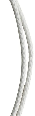 Nylon Rope, 1/8 Inch Diameter, 600 Feet Length, Diamond Braided, White