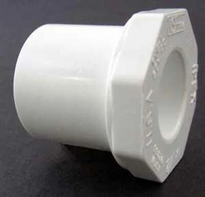 Genova 30257 PVC Reducing Bushing, 1-1/2 In. x 3/4 In., Schedule 40