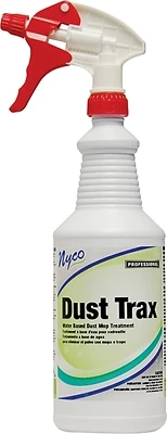 Nl866-q12s Dust Mop Treatment, 1 Quart Liquid, Pleasant Blue/green Formula