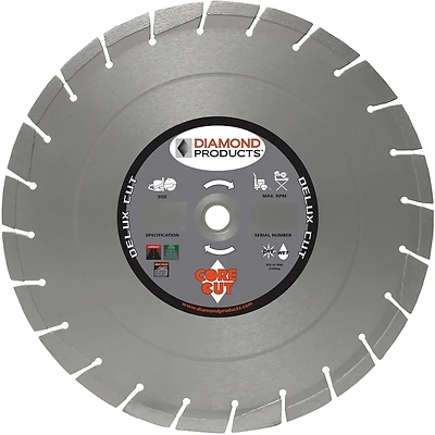 14 Inch Asphalt Diamond Blade For Cutting Asphalt, Brick, And Concrete