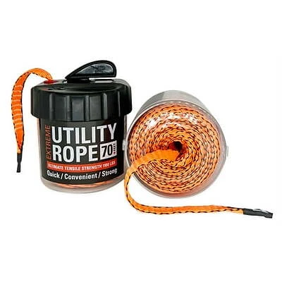 Rapid Rope Mini Canister In Orange - Versatile 100 Feet Of Durable Rope