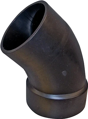 2 Inch Abs 45 Degree Street Elbow Pipe Fitting