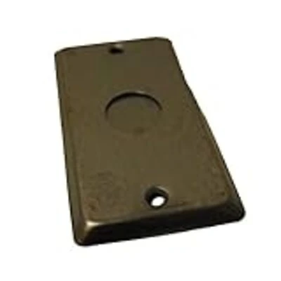 Y8hbc-bk Handy Box Cover With 1/2-inch Knockout For Electrical Applications