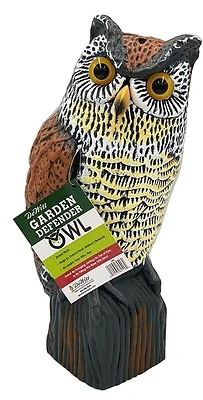 DeWitt Owl Garden Defender, 7 In. Long, Repels Birds and Pests