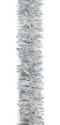 15 Ft Sparkling Snow Christmas Garland For Indoor And Outdoor Use