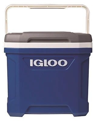 32625 16 Quart Cooler In Indigo Blue And Meteorite With Bail Handle