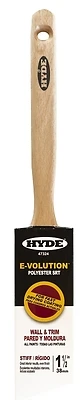 1-1/2 Inch Stiff Polyester Srt Paint Brush For Smooth Finishes