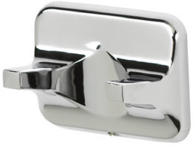 Basic Robe Hook, Double, Chrome