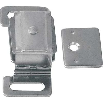Magnetic Catch 56mm Plastic With Aluminum Finish For Doors And Cabinets