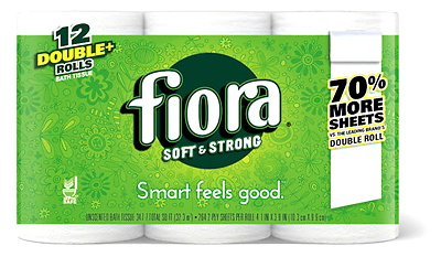 Fiora Premium Ultra-Soft Bathroom Tissue – 12 Rolls