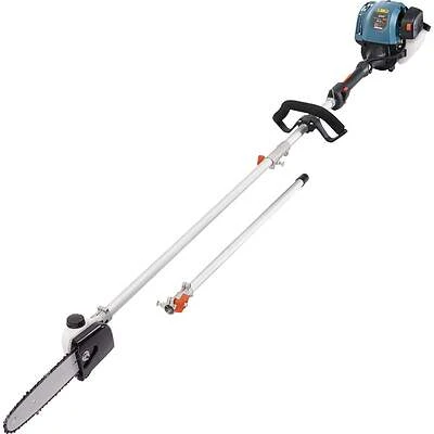 26.5cc Gas Pole Saw With 8 In. Bar, 15 Ft Reach, And 4-cycle Engine