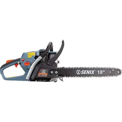 4ql 18 In. 49cc Lightweight Gas Powered Chainsaw With Bar Cover