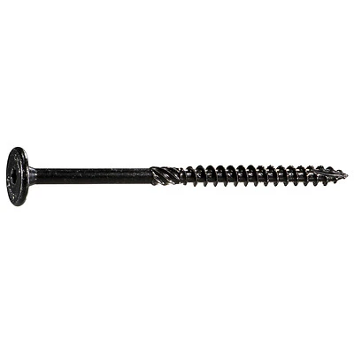 Midwest Fastener Self-Drilling Pan Head Screws, 5/16 X 4-1/2 In, Black