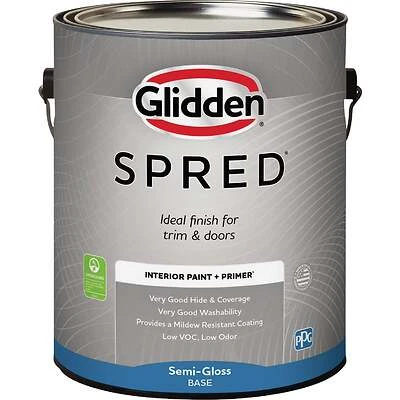 Interior Paint + Primer Semi-gloss Midtone Base 1 Gallon
