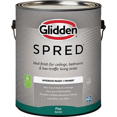 Interior Paint + Primer Flat Midtone Base Gallon - 1 Gallon