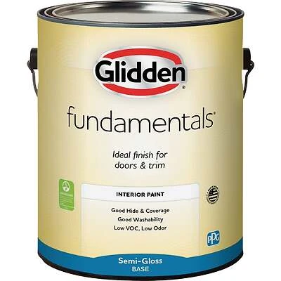 Interior Paint Semi-gloss White Pastel Base 1 Gallon