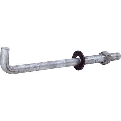 Grip-Rite 1/2 In. x 8 In. Bright Anchor Bolt with Round Washer (50 Ct.)