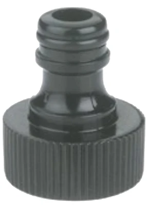 Gilmour 839074-1001 Male Garden Hose Connector, Polymer, Quick Connect