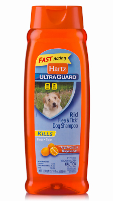 UltraGuard Rid Flea & Tick Shampoo, Citrus Scent, 18 oz.