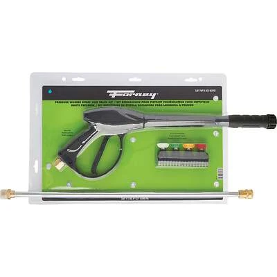 Multi-tip Adjustable Nozzle Spray Gun Value Kit With 36" Lance And Turbo Nozzle