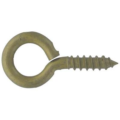 Gold .263" X 2-5/8" Forged Screw Eye Lag Bolt - Durable And Versatile