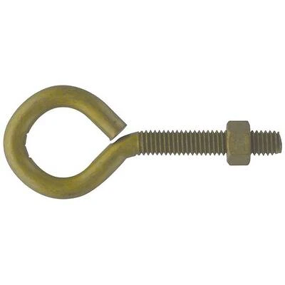Gold 3/8-16 X 4 Inch Forged Eyebolt For Heavy-duty Applications