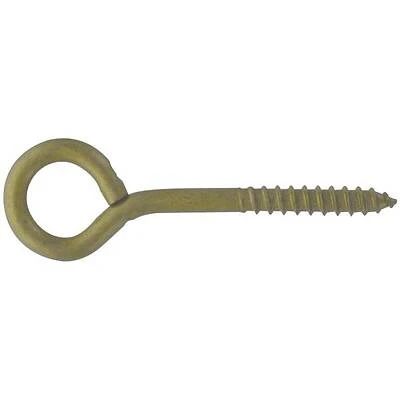 Gold 1/4" X 3" Forged Eye Lag Bolt - Durable And Versatile Fastening Solution