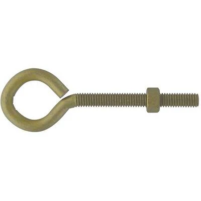 Gold 3/8-16 X 5 Inch Forged Eyebolt For Heavy-duty Applications