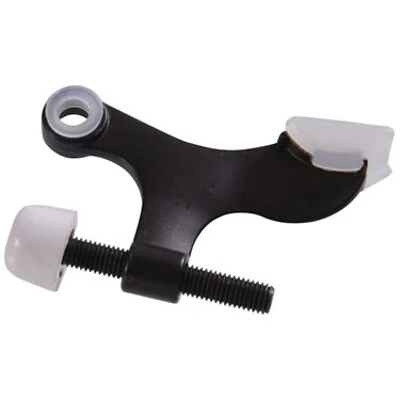 Hardware Essentials 852351 Hinge Pin Door Stops For Solid And Hollow Doors - Oil Rubbed Bronze