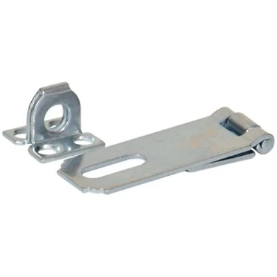 Safety Hasp Swivel Staple Zinc 3 Inch Heavy-duty Locking Mechanism