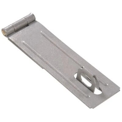 Safety Hasp Fixed Staple Galvanized 6 Inch Heavy Duty Locking Mechanism