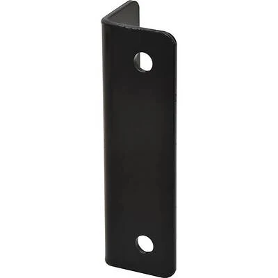 Black 1.6" X 5" X 1/8" Forged Heavy Duty Corner Brace Wide