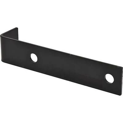 Black 7.5" Heavy Duty Forged Corner Brace - 1.6 X 1.5 X 1/8"