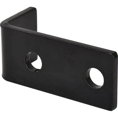 Black 3.5" Heavy Duty Forged Corner Brace - 1.6 X 1.5 X 3/16"