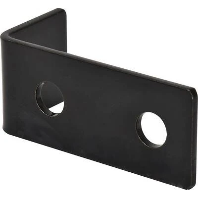 Black 3.5" Heavy Duty Forged Corner Brace - 1.6 X 1.5 X 1/8"