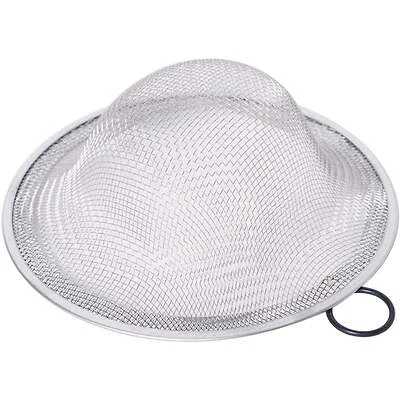 Farberware Mesh Stainless Steel Sink Strainer, 5 Inch Diameter, Model 5215801
