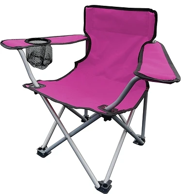 Seasonal Trends XY-117A1P Kids Beach Chair, Steel Frame, 23-1/4 In W, Pink