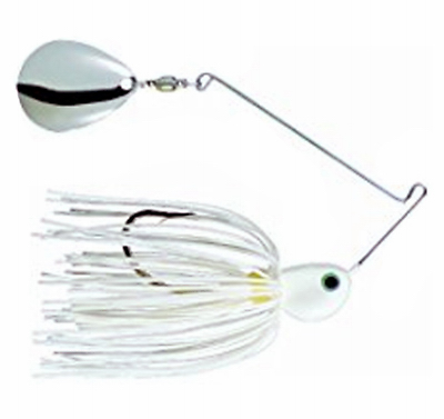 Potbelly Spinnerbait, White, 3/8 oz.