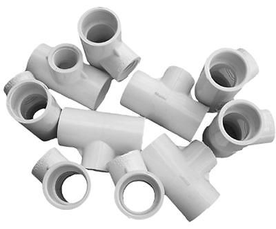 3/4" X 1/2" Pvc Red Tee - Model 31481cp